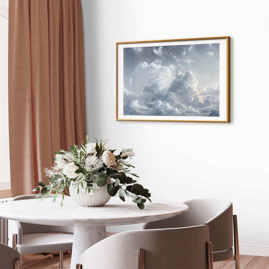 Astral Sky Clouds Space Posters