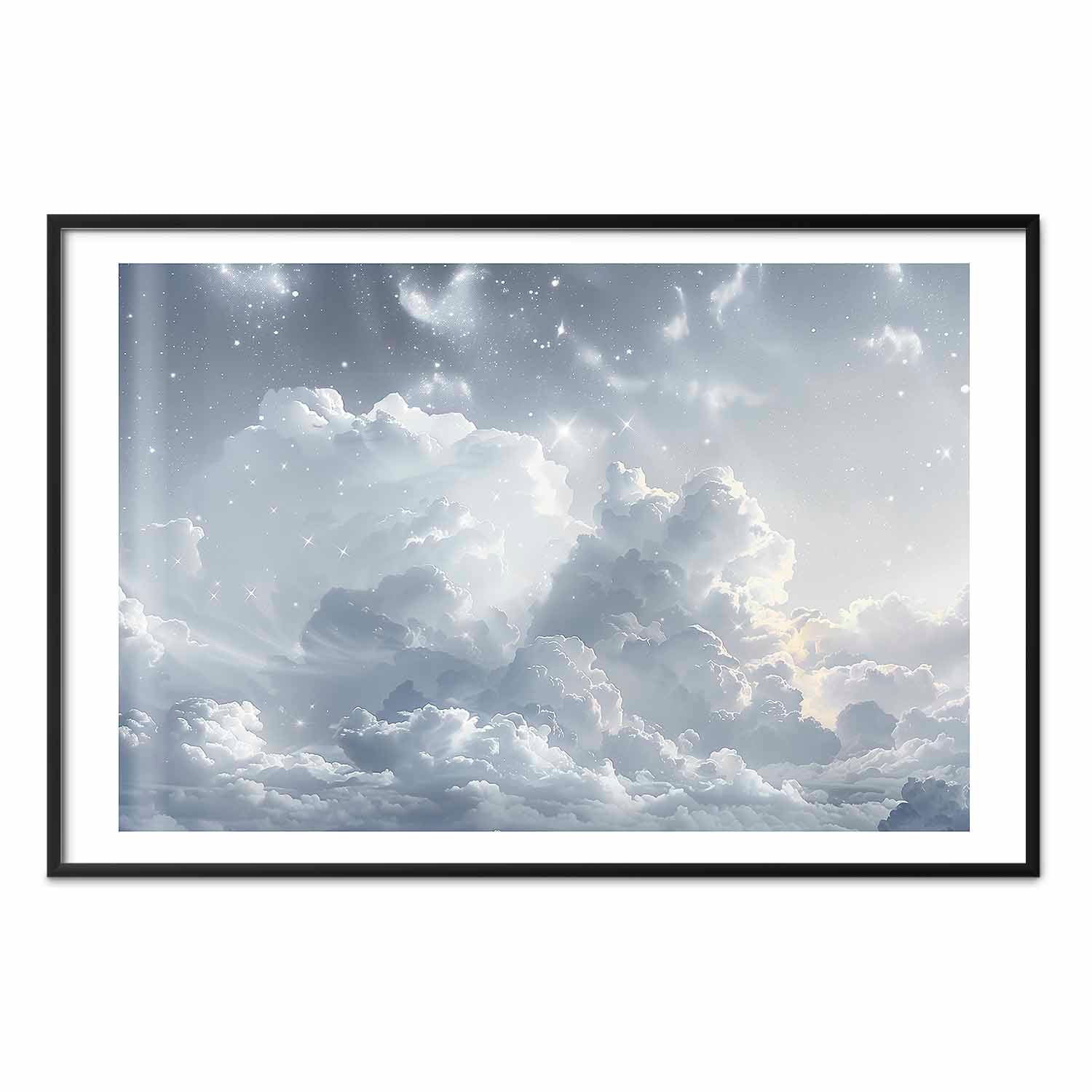 Astral Sky Clouds Space Posters