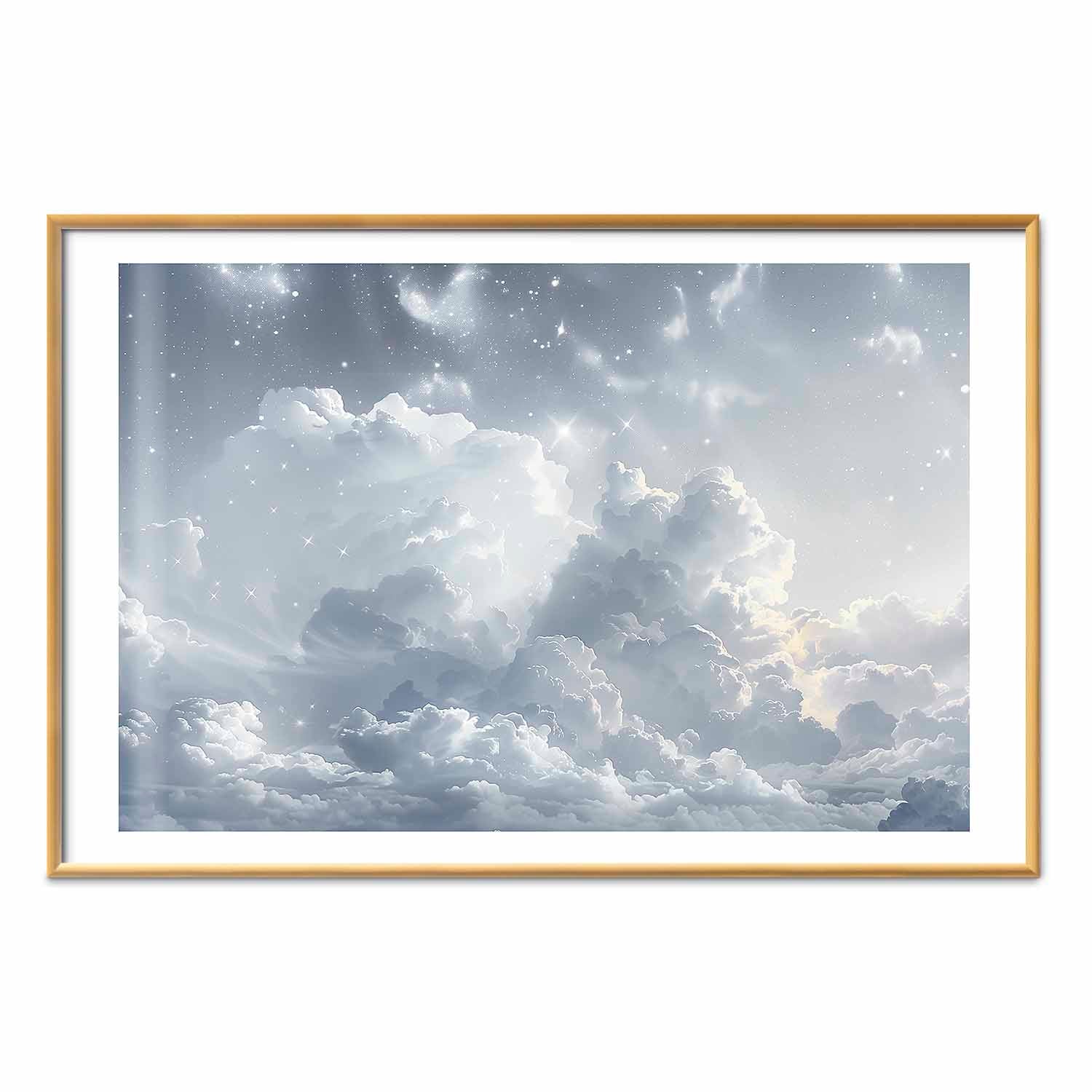 Astral Sky Clouds Space Posters