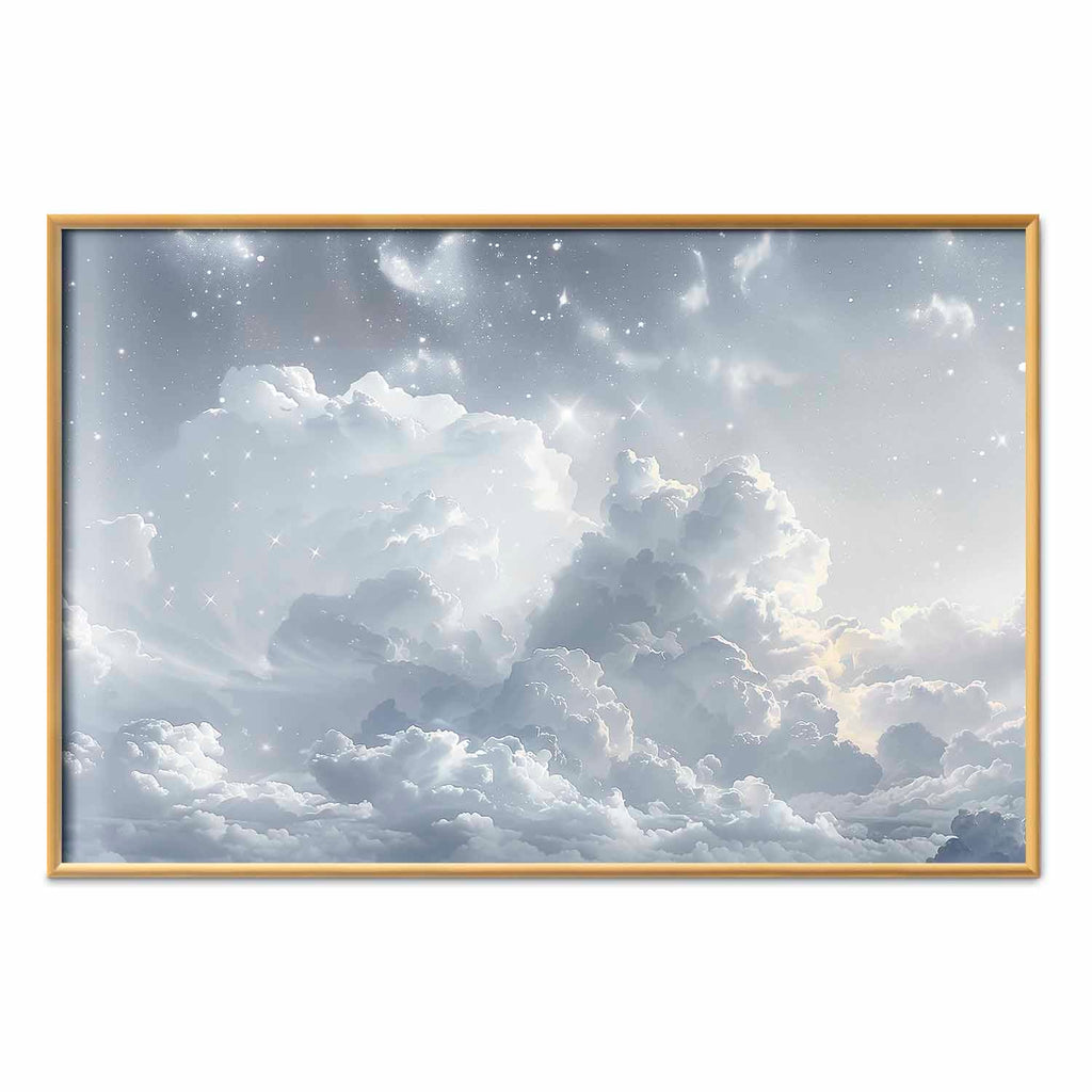 Astral Sky Clouds Space Posters