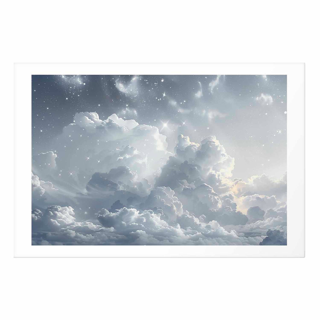 Astral Sky Clouds Space Posters