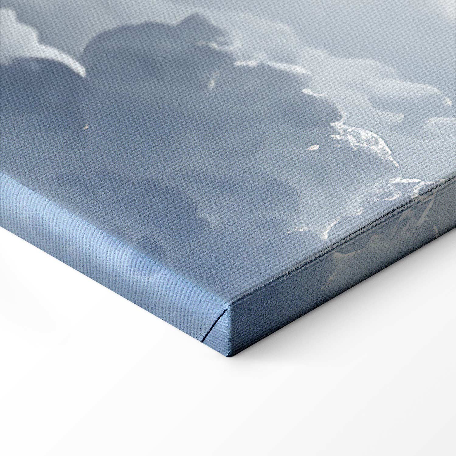 Starry Cloudscape Minimalist Canvas Print