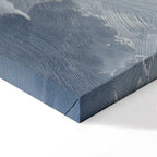 Starry Cloudscape Minimalist Canvas Print