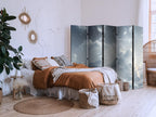 Room Divider Astral Calm: Stars over Clouds