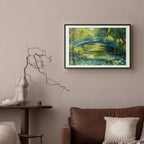 Impressionist Bridge Landscape Poster