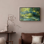 Impressionist Bridge Landscape Poster