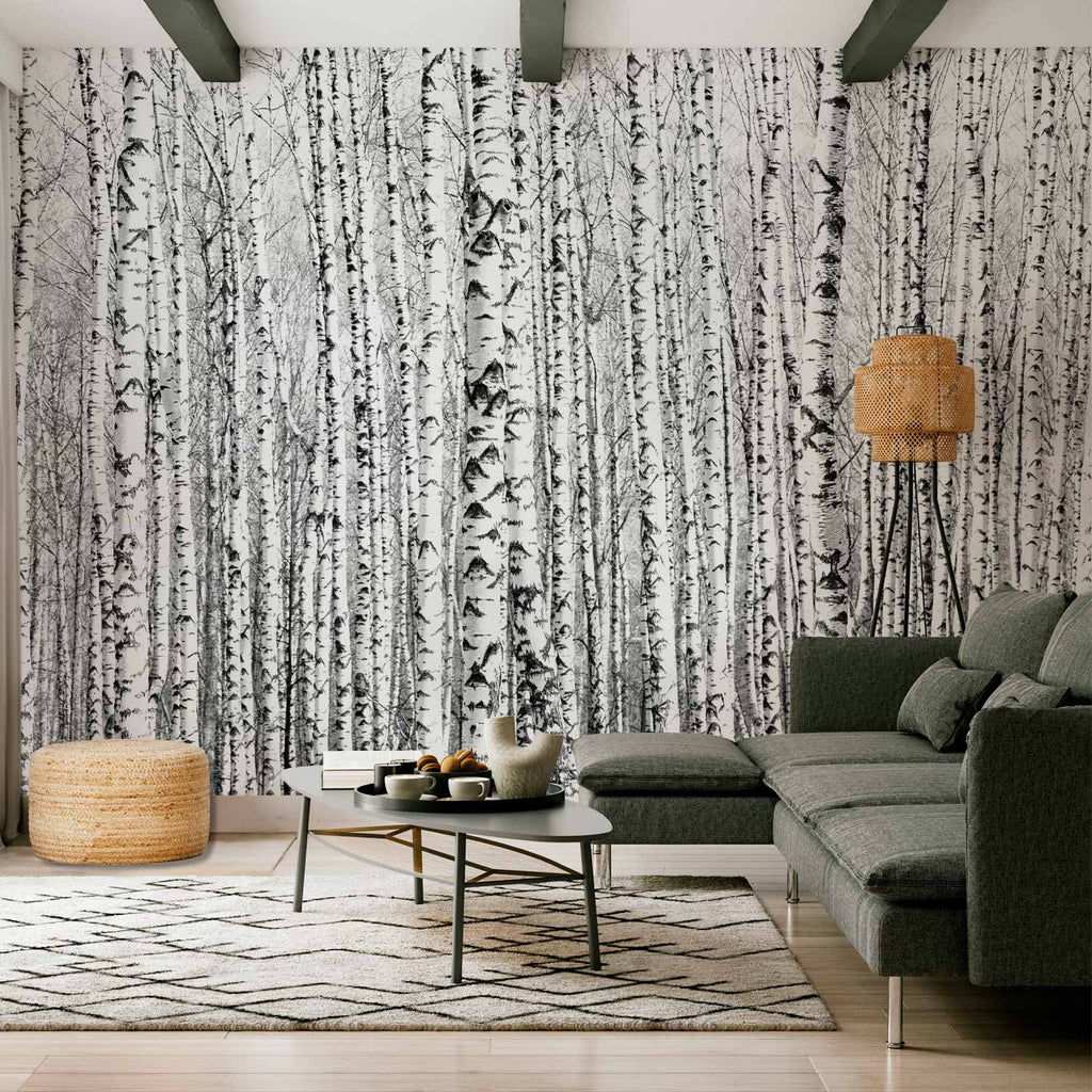 Birch Forest Nature Wall Mural