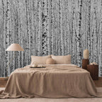 Birch Forest Nature Wall Mural
