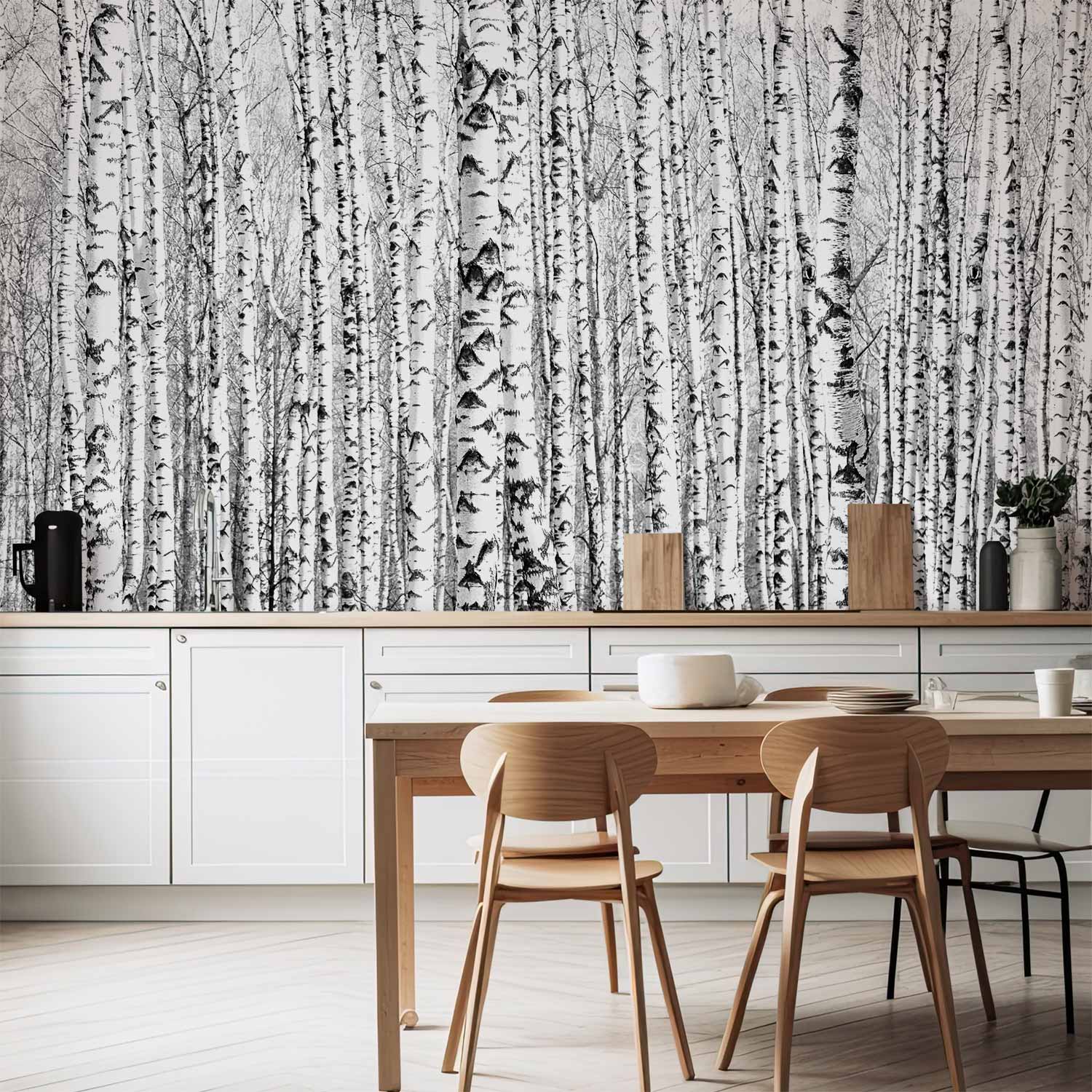 Birch Forest Nature Wall Mural