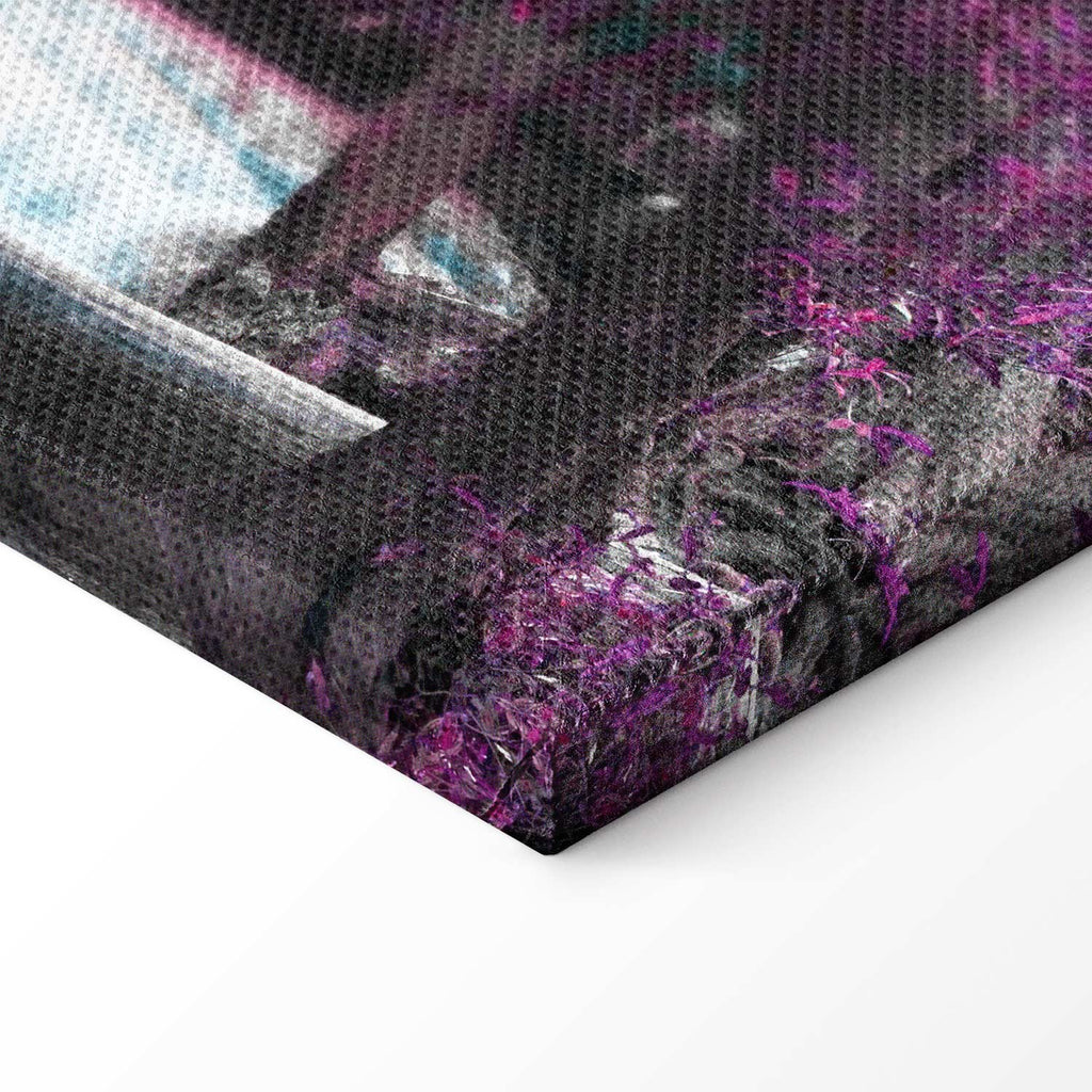 Waterfall Buddha Zen Canvas Print