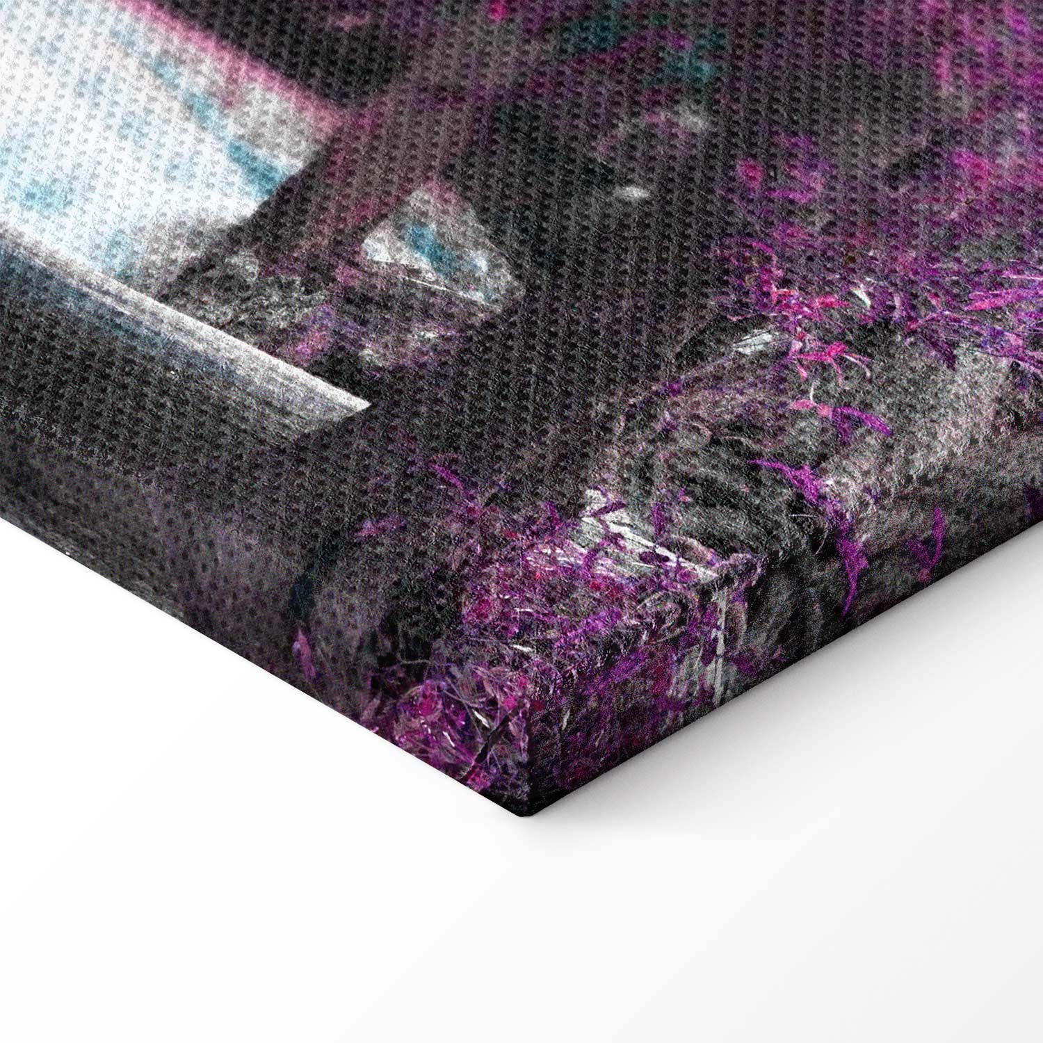 Waterfall Buddha Zen Canvas Print