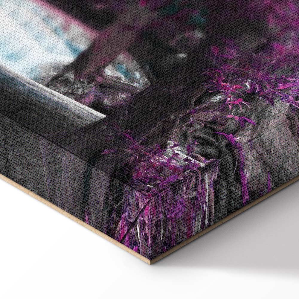 Waterfall Buddha Zen Canvas Print