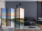 Beach Sunrise Seascape 5-Panel Room Divider