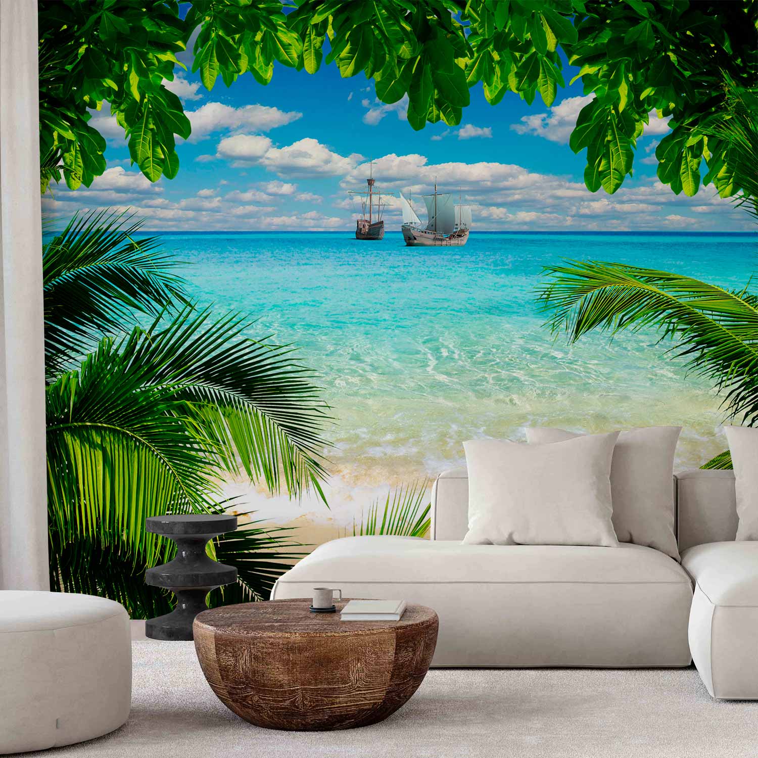 Phuket Province Tropical Sea Landscape Wall Mural