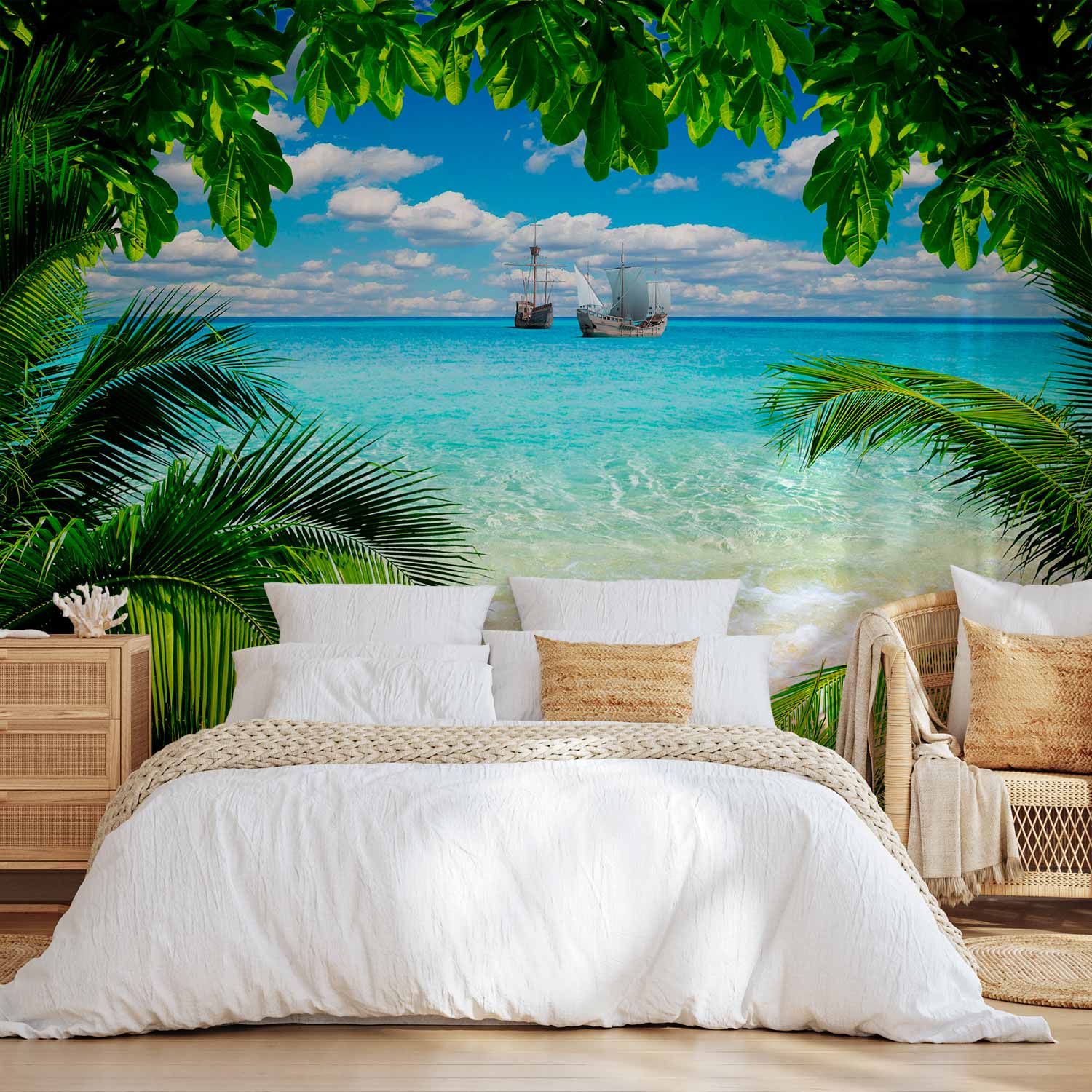 Phuket Province Tropical Sea Landscape Wall Mural