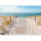 Seaside Holiday Landscape Wall Mural