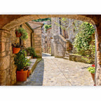 Provincial Tuscany Alley Landscape Wall Mural
