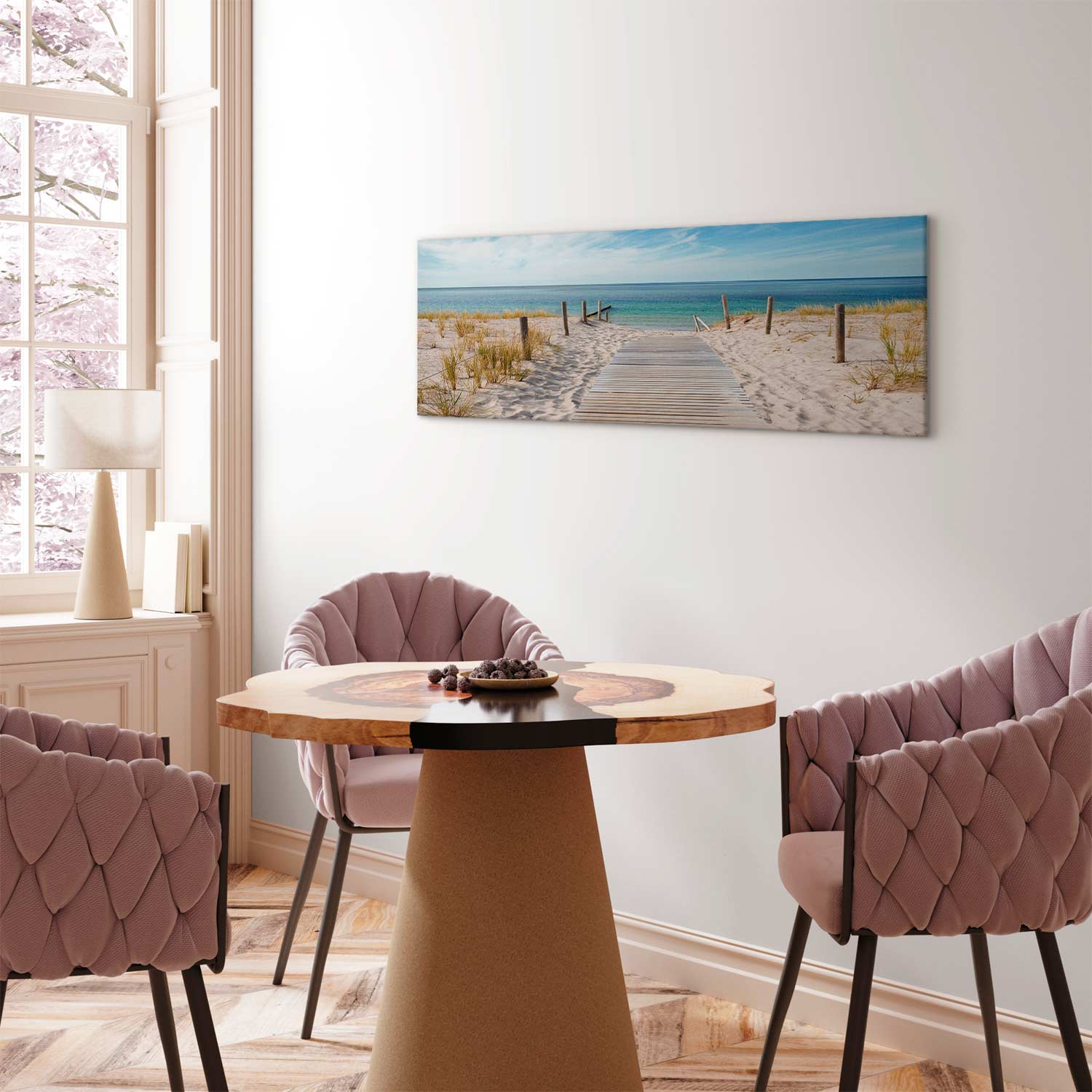 Silent Sea Sky Landscape Canvas Print