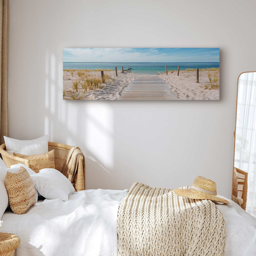 Silent Sea Sky Landscape Canvas Print