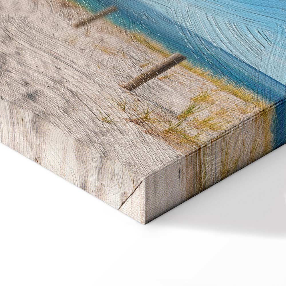 Silent Sea Sky Landscape Canvas Print