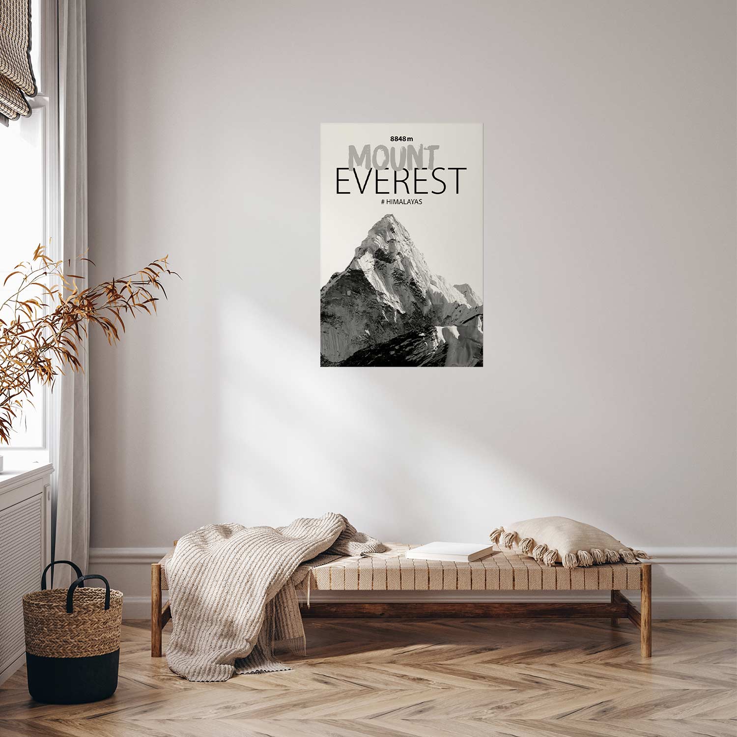Mount Everest Mountain Landscape Poster