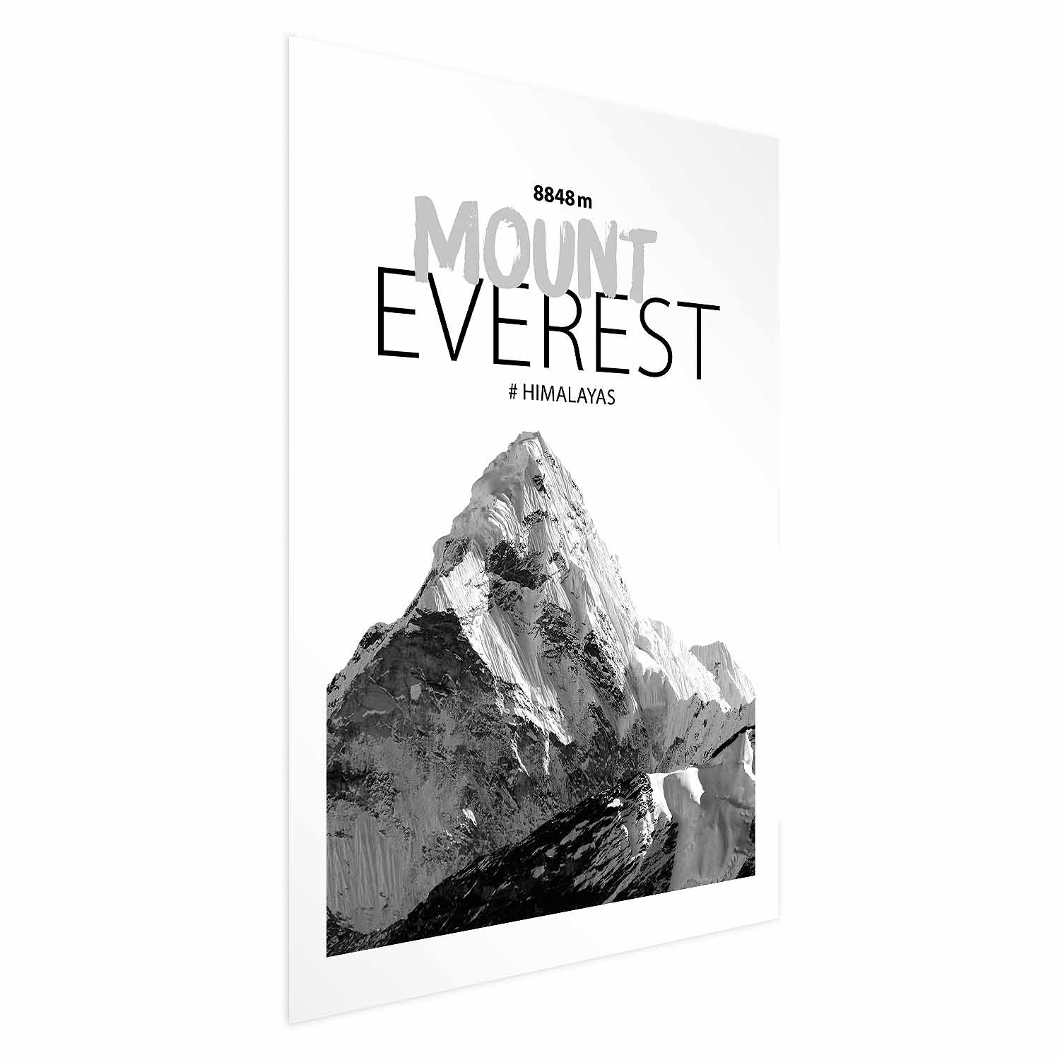 Mount Everest Mountain Landscape Poster