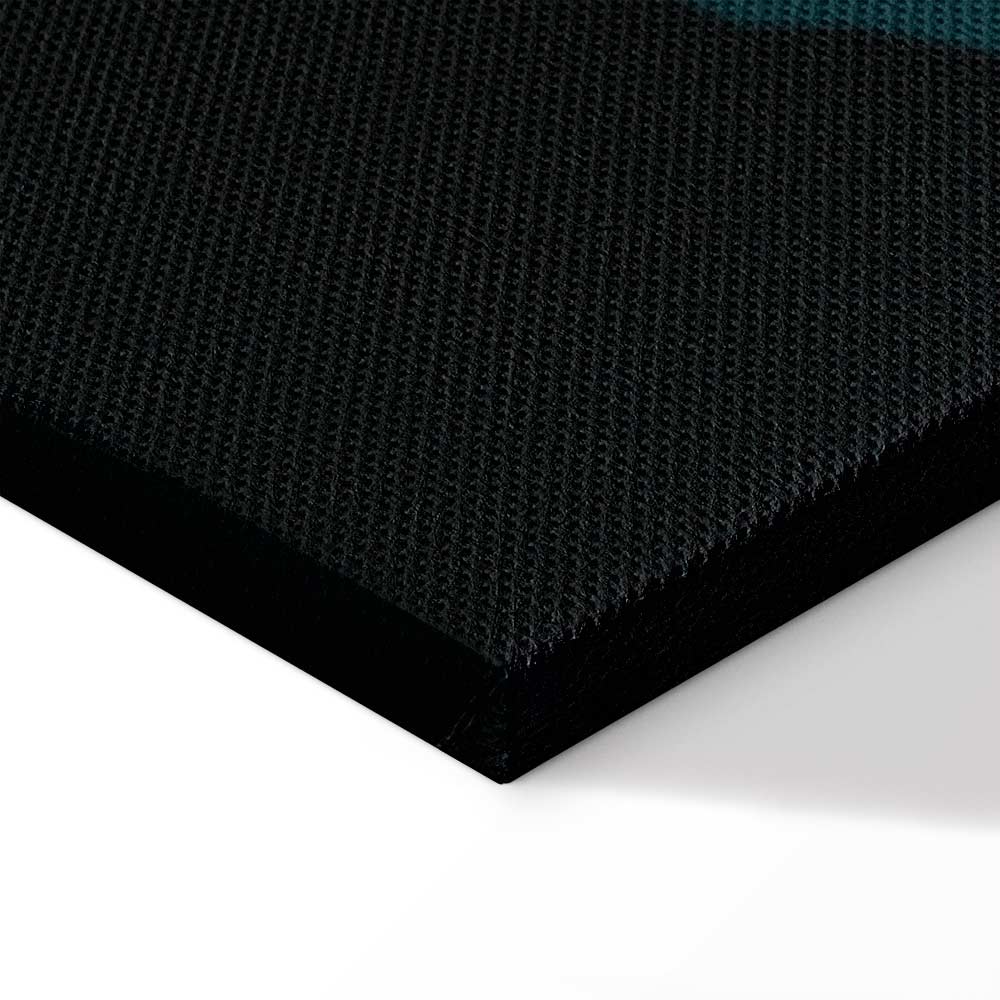 Full Moon Night Sky Trees Landscape Canvas Print