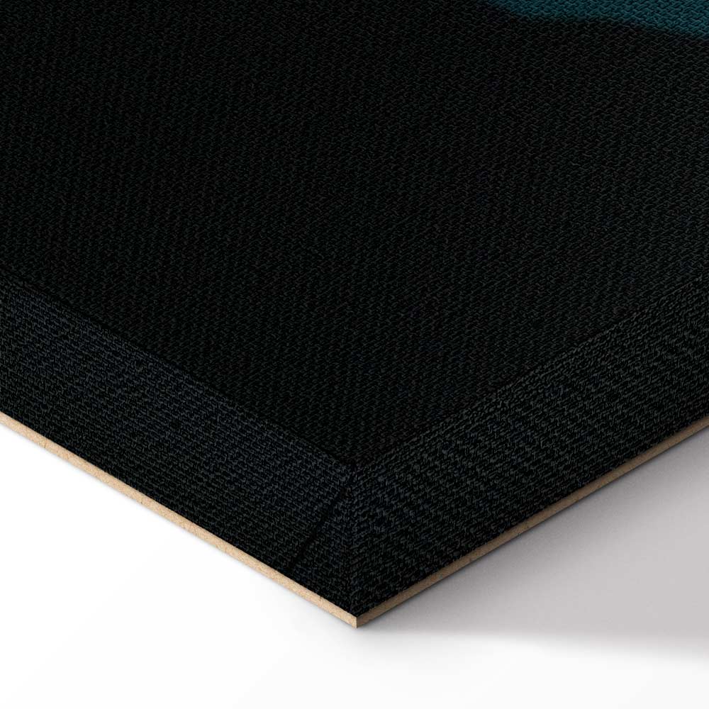 Full Moon Night Sky Trees Landscape Canvas Print