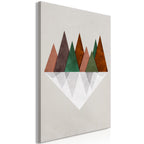 Canvas Print Symmetrical Land Vertical Abstract