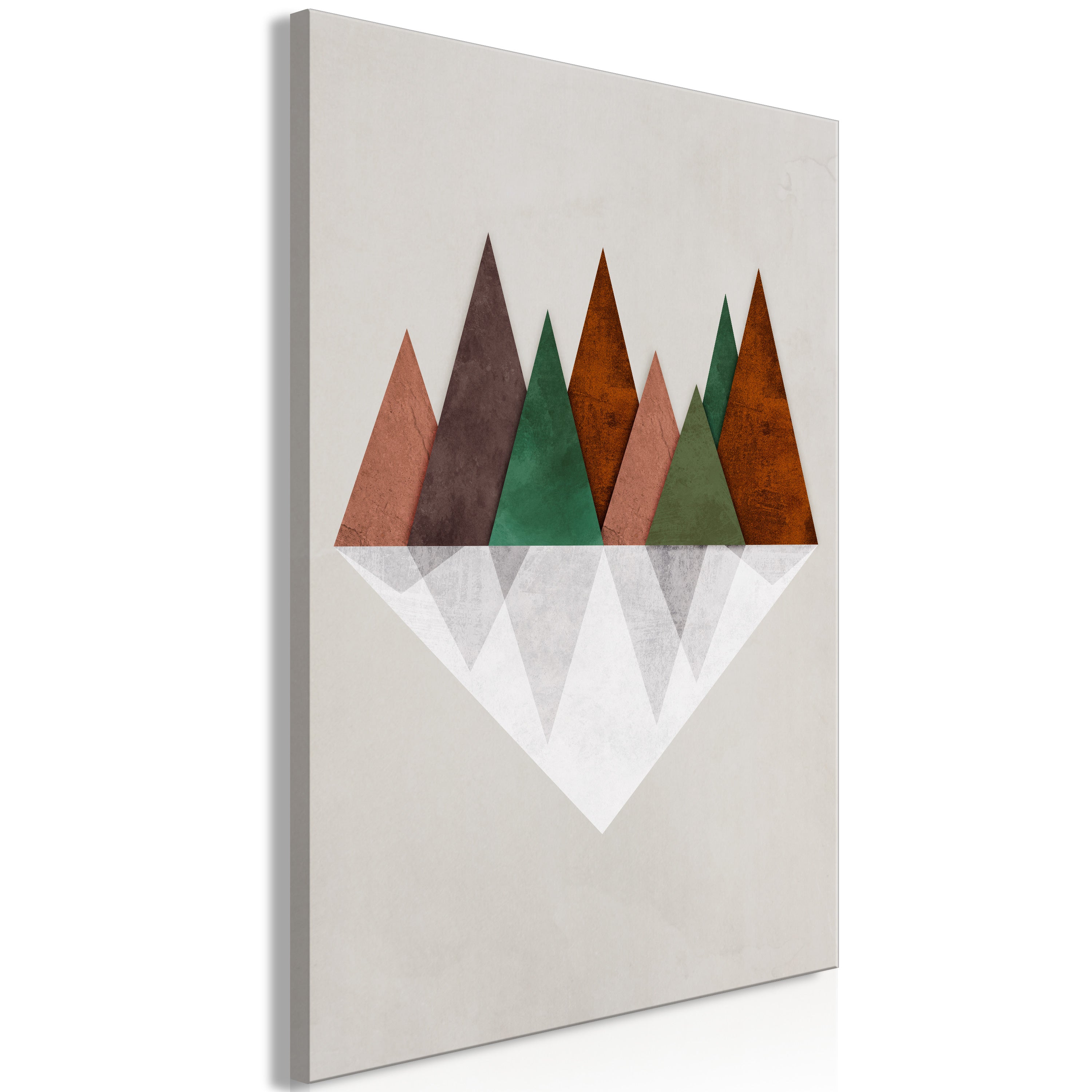 Canvas Print Symmetrical Land Vertical Abstract