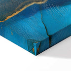 Abstract Geometric Night Canvas Print