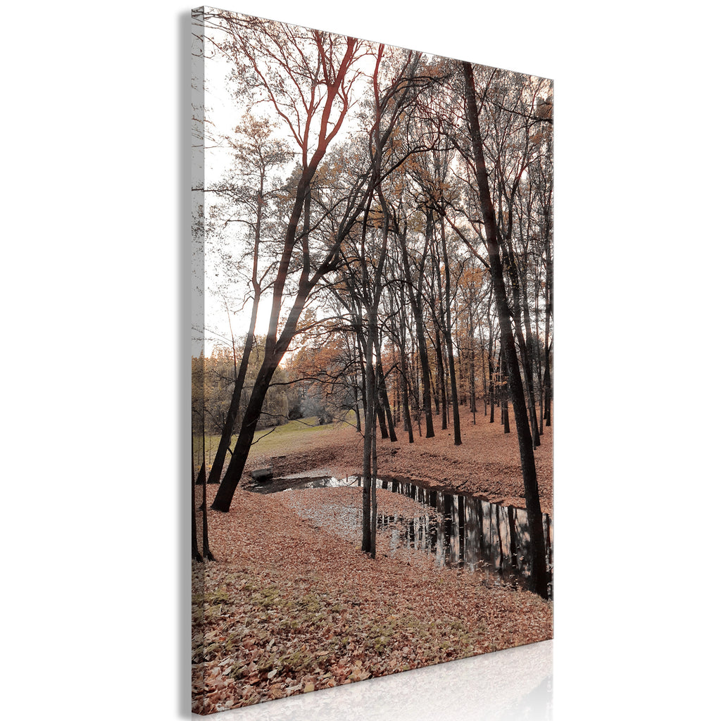 Canvas Print - Autumn Walk (1 Part) Vertical