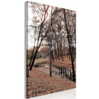 Canvas Print - Autumn Walk (1 Part) Vertical