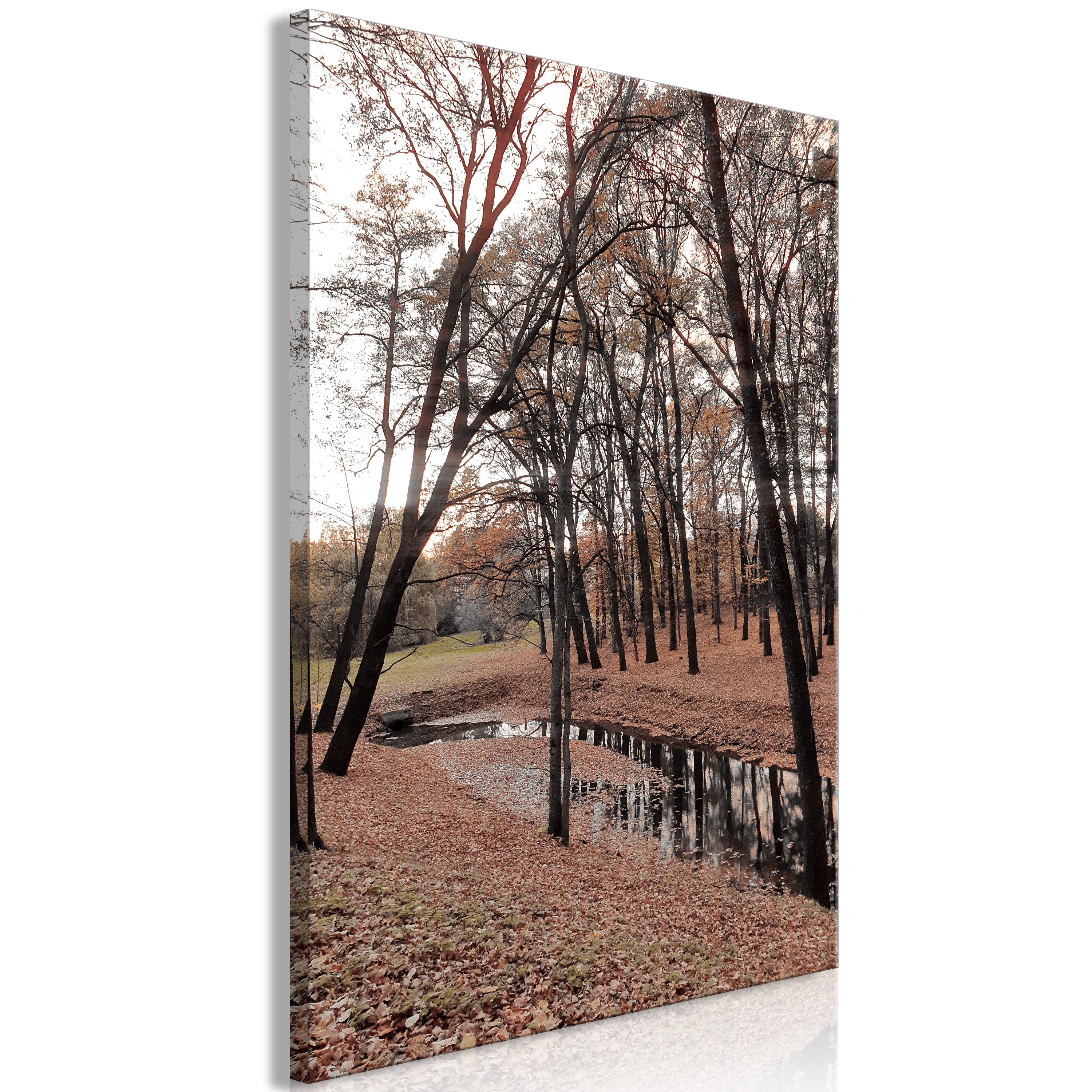 Canvas Print - Autumn Walk (1 Part) Vertical