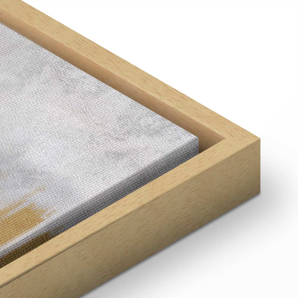 Golden Grasses Nature Canvas Print