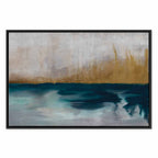Golden Grasses Nature Canvas Print