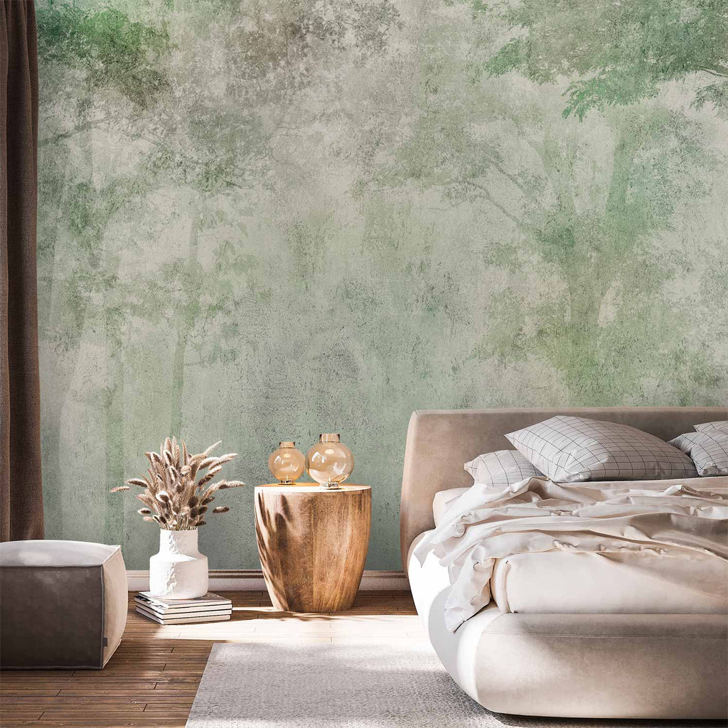 Forest Relief Texture Wall Mural