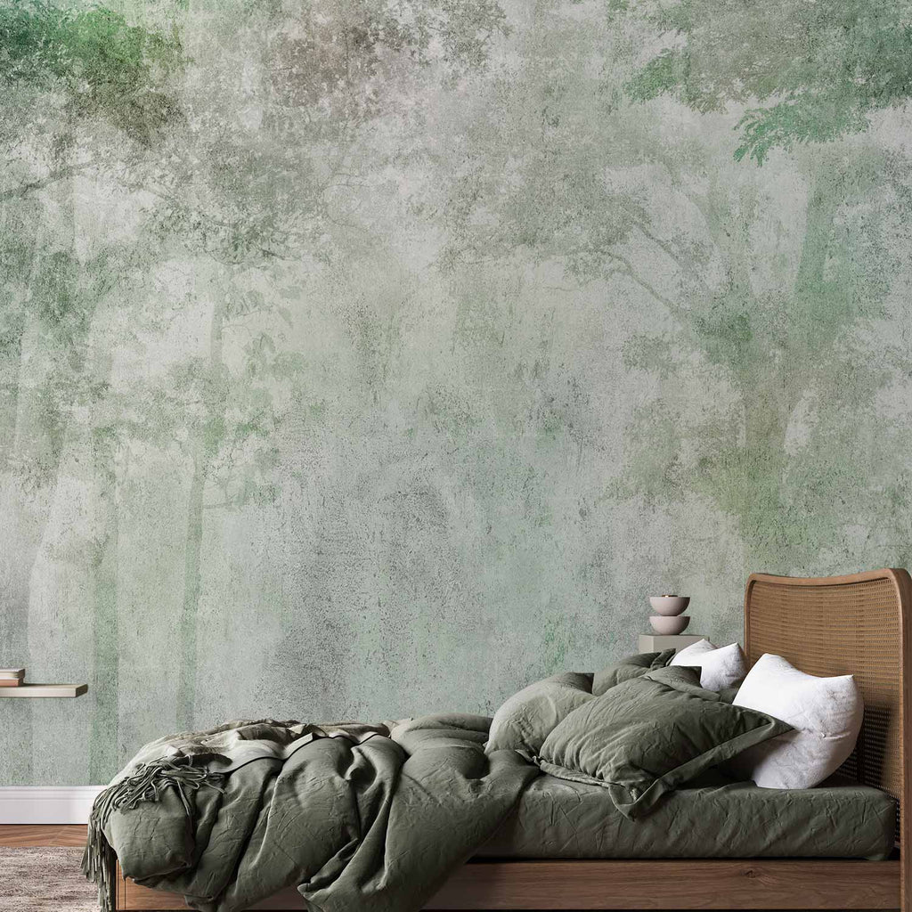 Forest Relief Texture Wall Mural