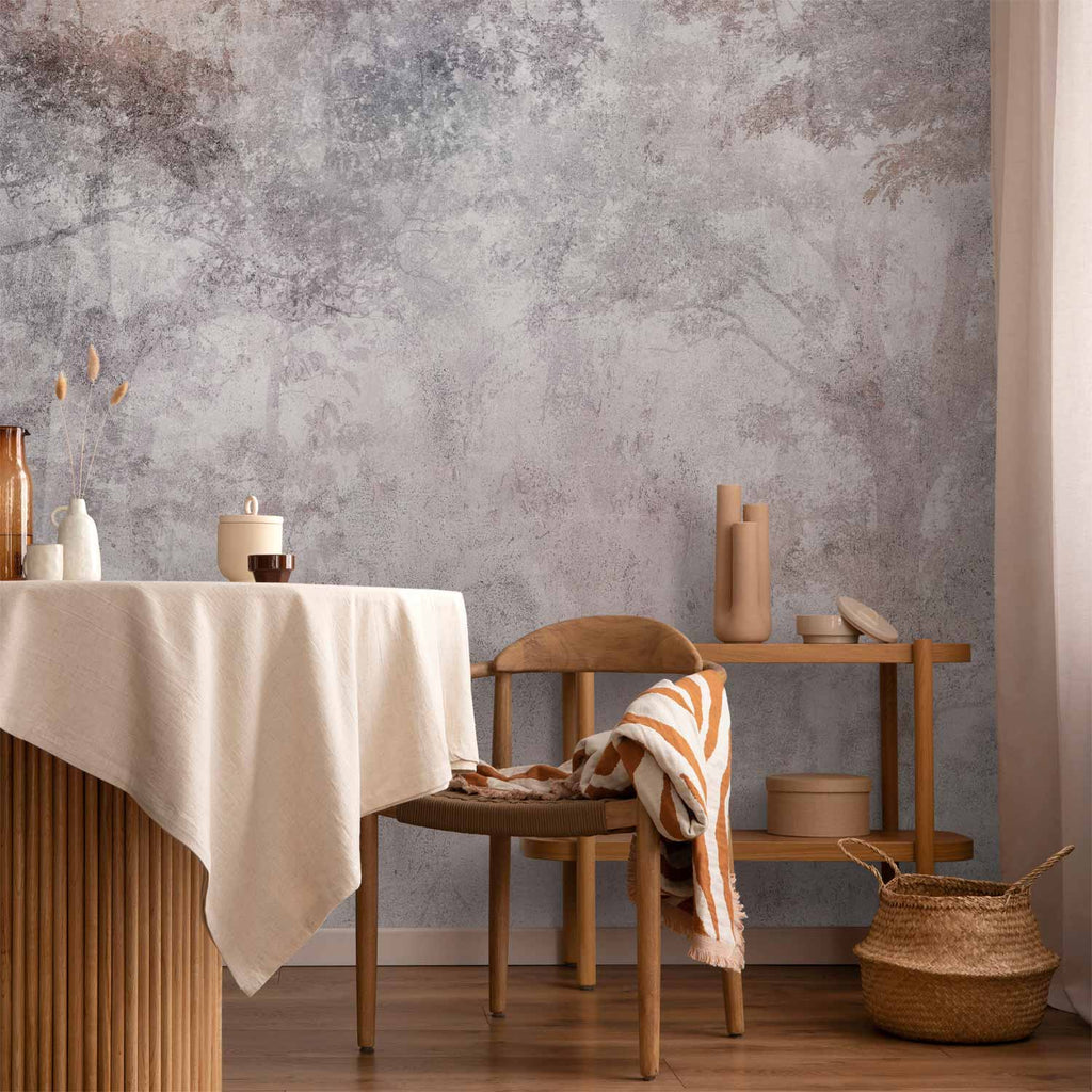 Forest Relief Texture Trees Wall Mural