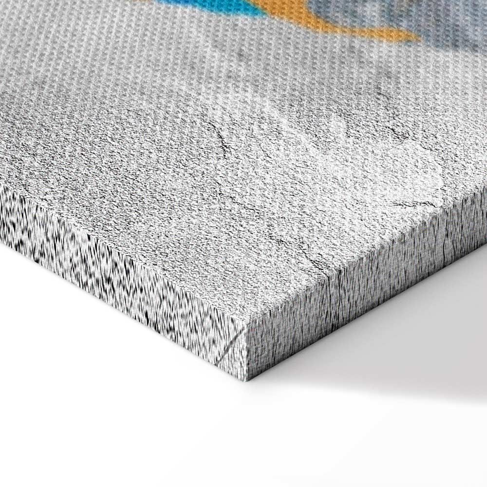 Starry Mountain Night Landscape Canvas Print