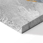 Starry Mountain Night Landscape Canvas Print