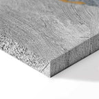 Starry Mountain Night Landscape Canvas Print