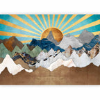 Wall Mural Morning in Mountains - Landscape Wall Decor