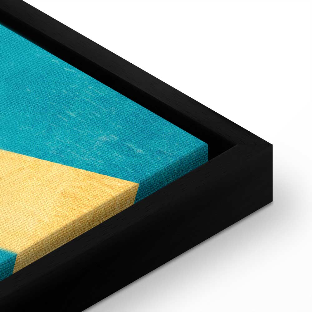 Morning Mountain Landscape Wide Canvas Print