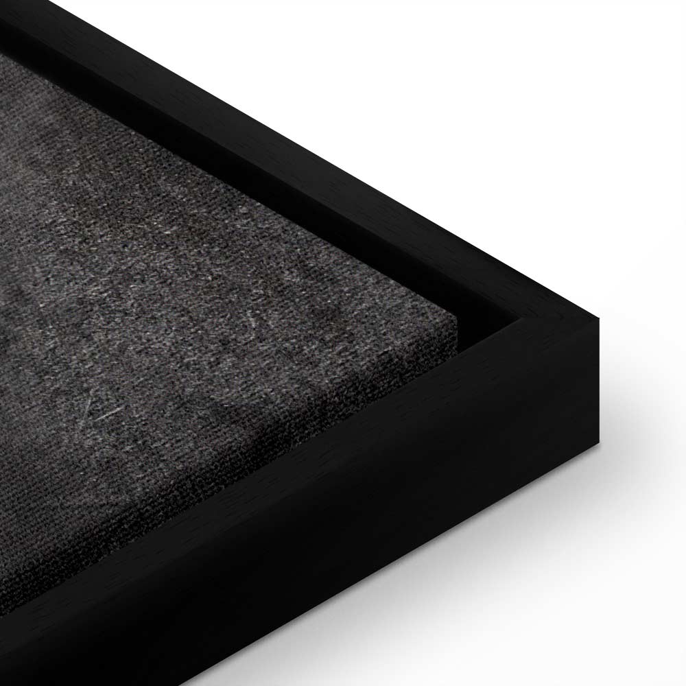 Cold Night Landscape Wide Canvas Print