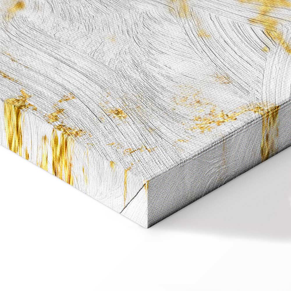 Cold Night Landscape Wide Canvas Print