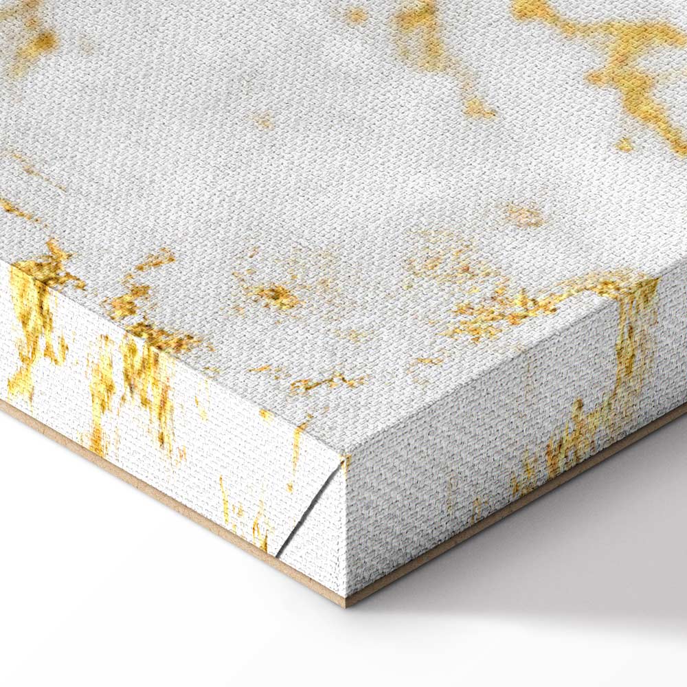 Cold Night Landscape Wide Canvas Print