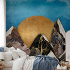 Abstract Marble Landscape Wall Mural