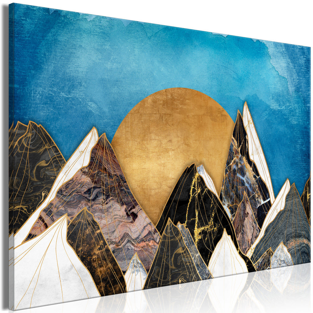 Canvas Print Lonely Journey Wide 1 Part
