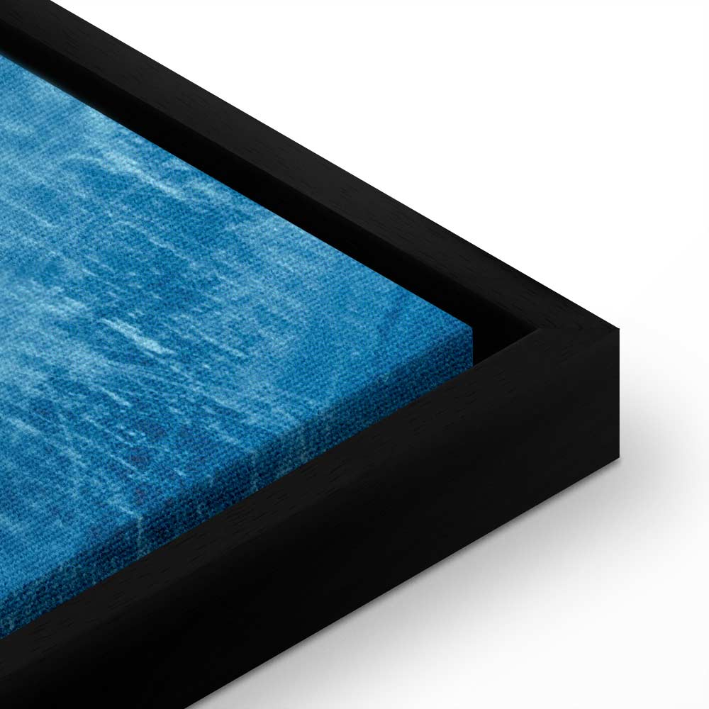 Abstract Marble Landscape Wide Canvas Print